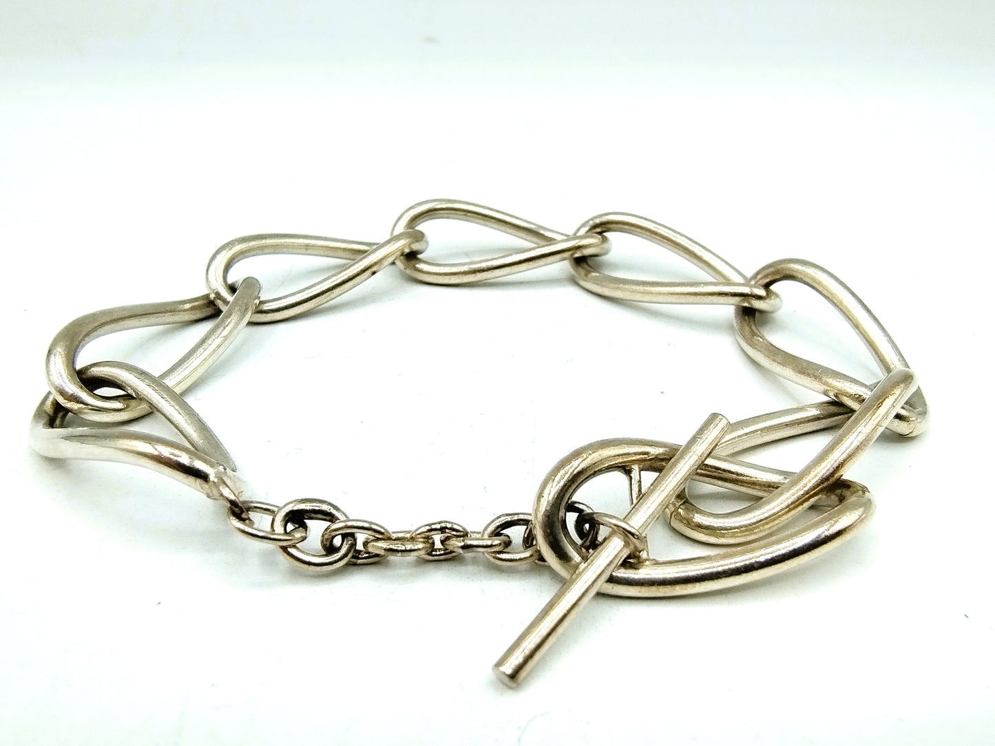 Zilveren schakelarmband, 835