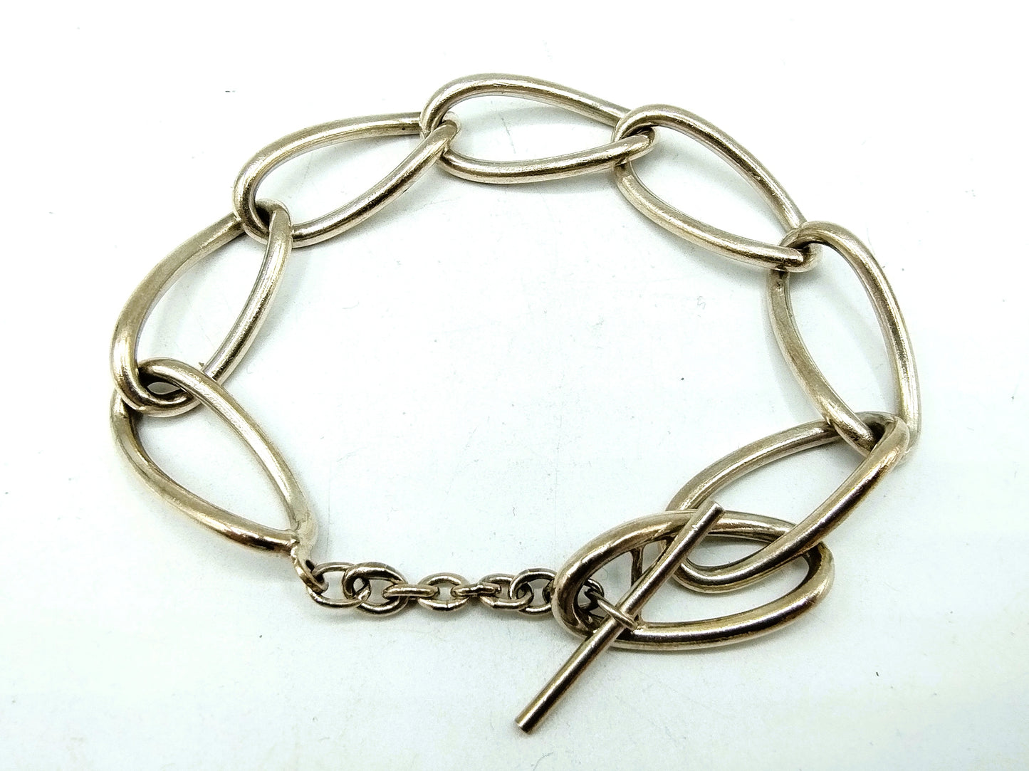 Zilveren schakelarmband, 835