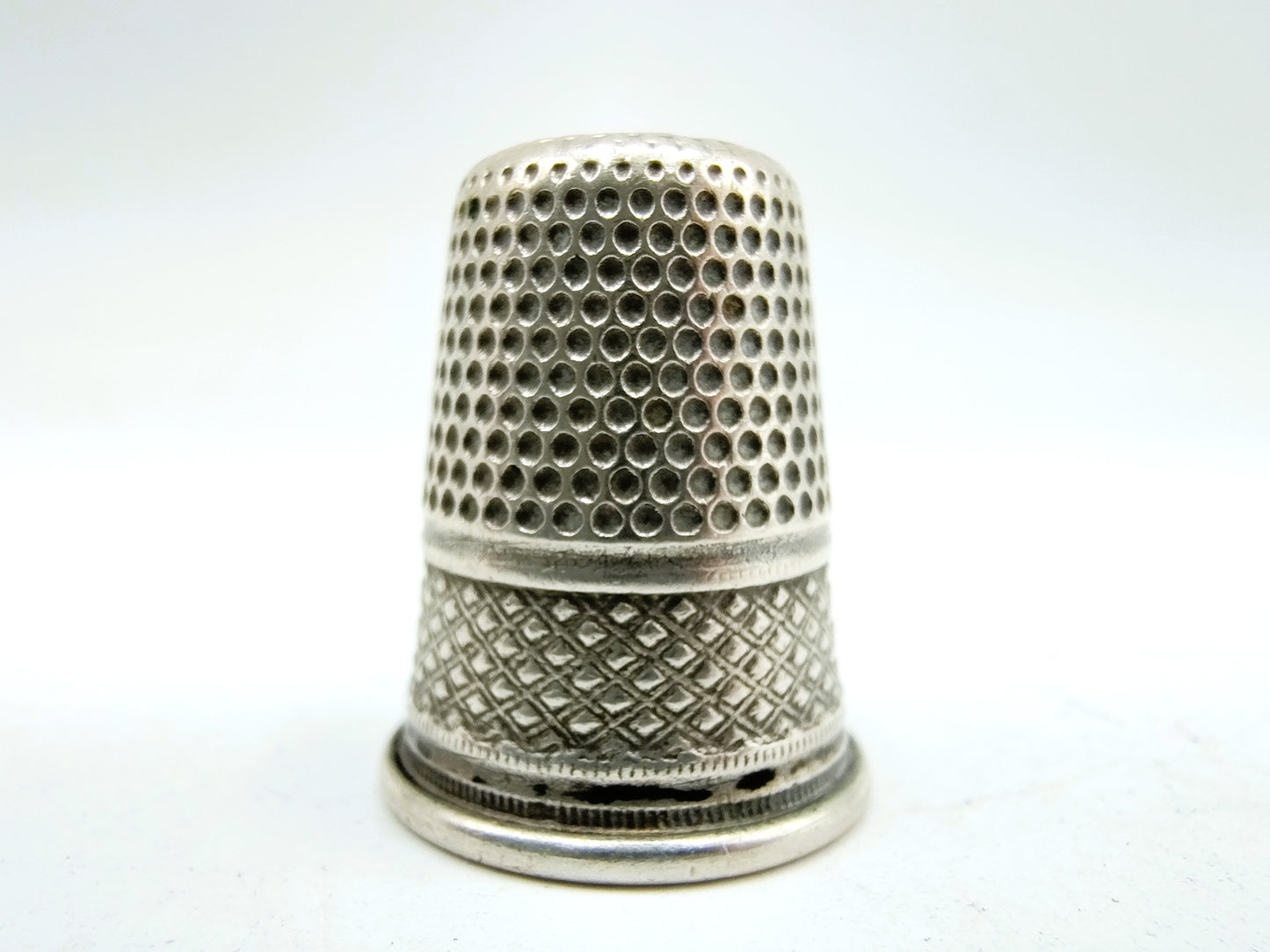 Silver thimble