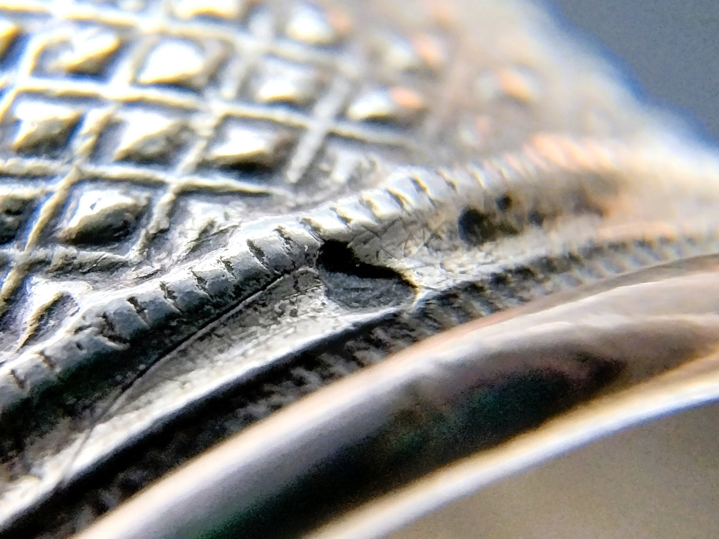 Silver thimble