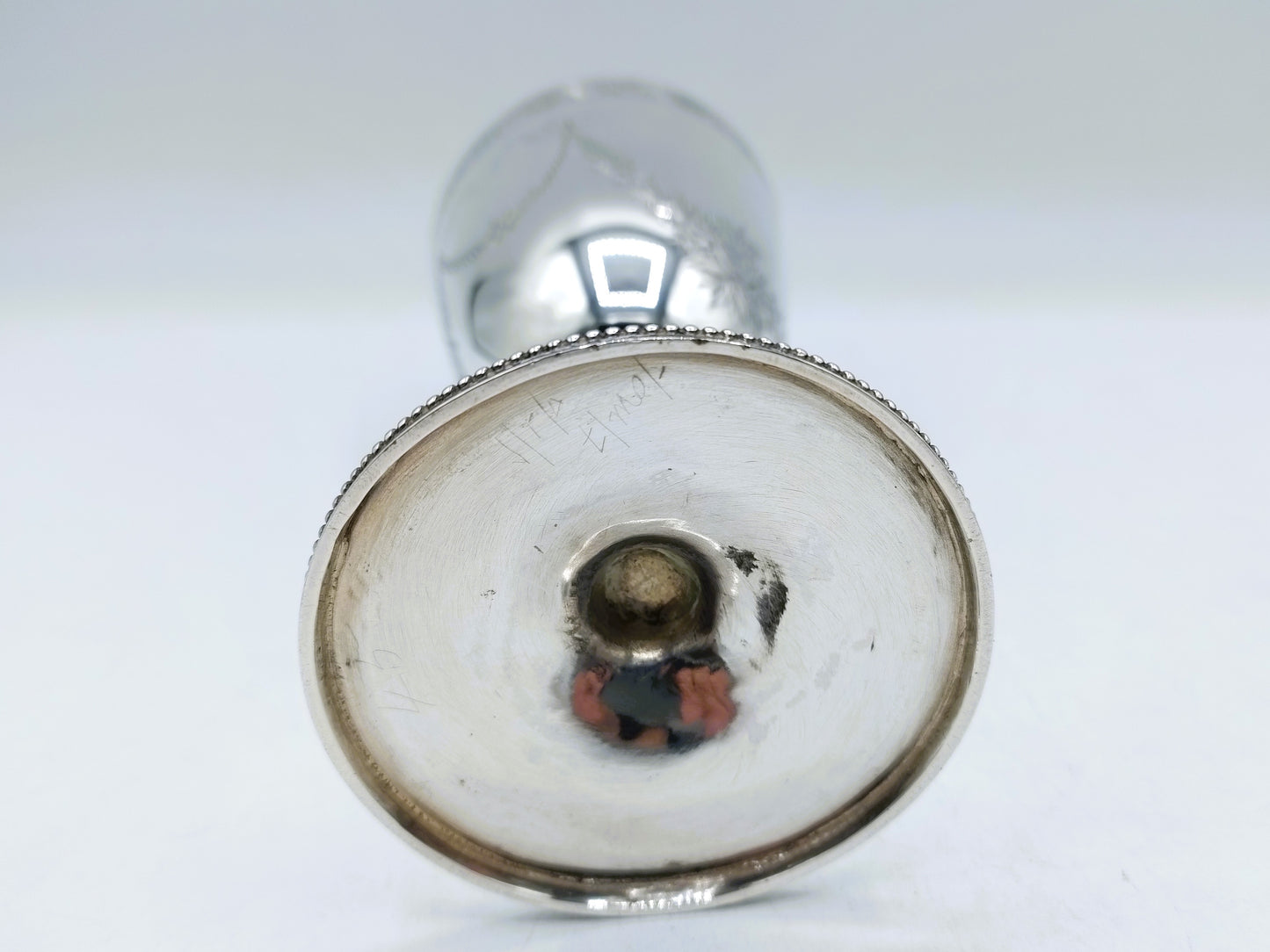 Victoriaans zilveren wijnglas, Mappin & Webb, Londen, 1874