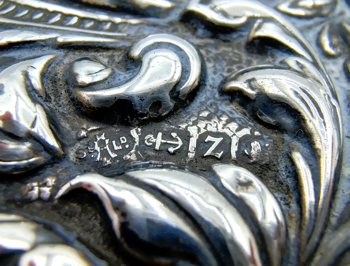 Silbernes Haubenset, W. Hutten & Sons, Birmingham, 1899