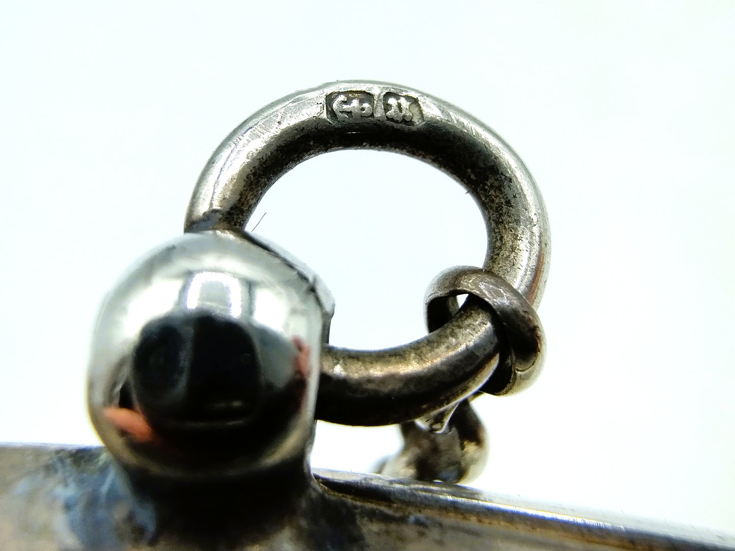 Silver purse/card holder, J. Gilbert, Birmingham, 1887