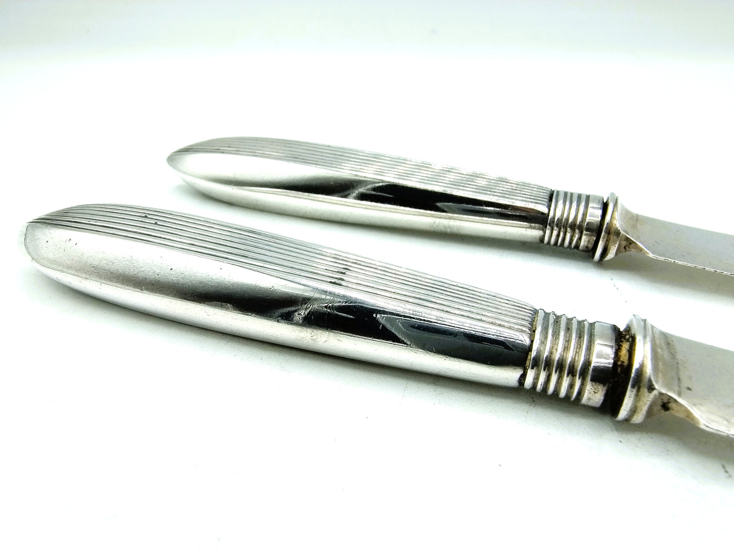 Set zilveren vismessen, J. Limburg, Amsterdam, 1893
