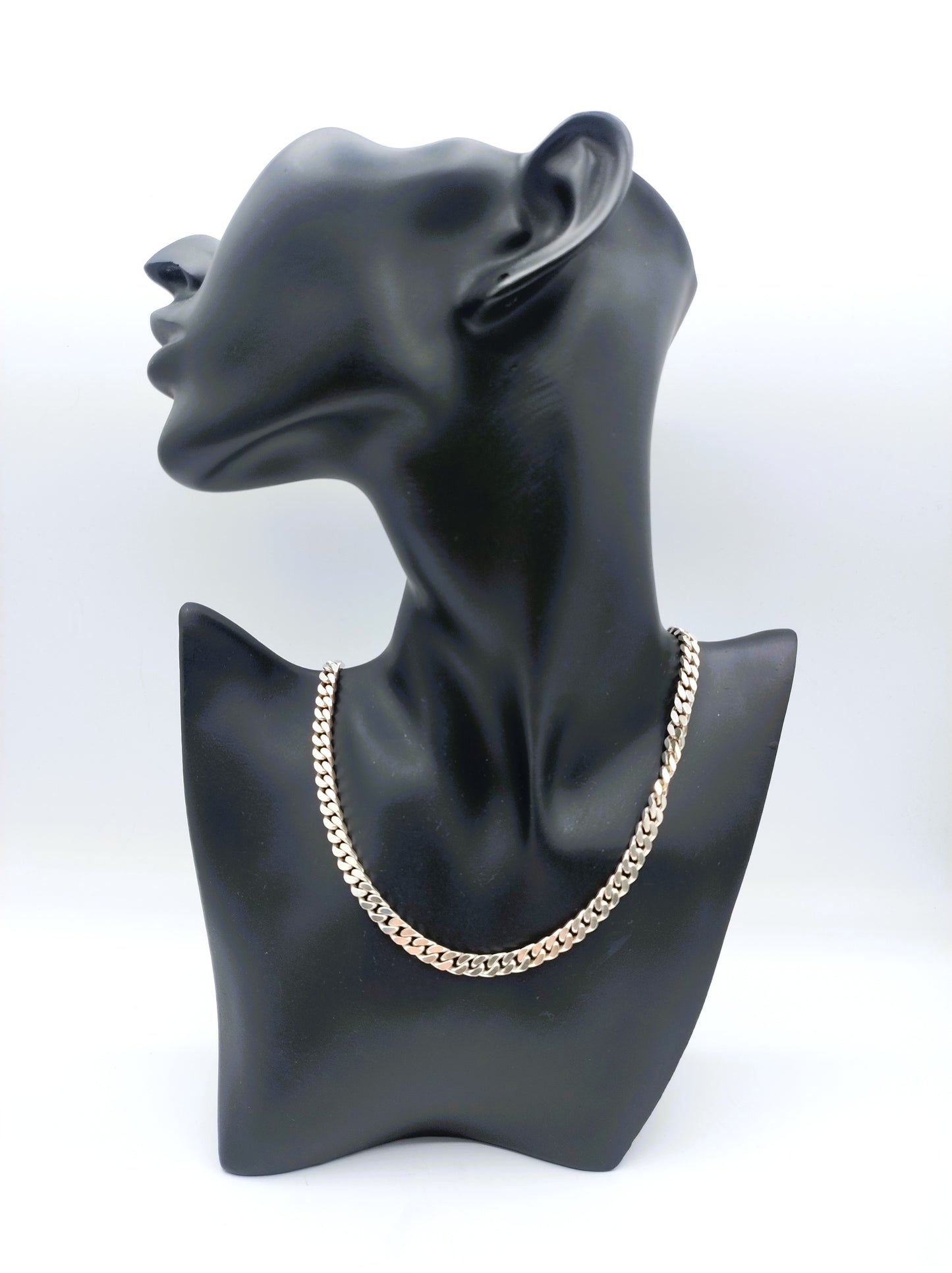 Silver men's chain, 51 cm, 925