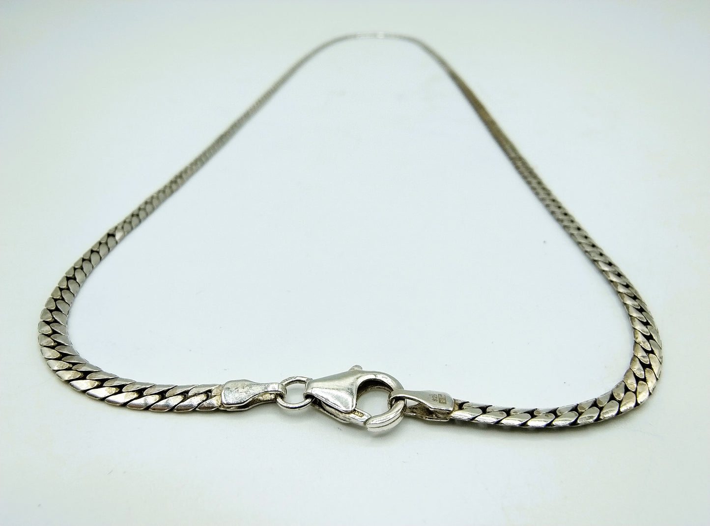 Silberkette, 45,5 cm, 925