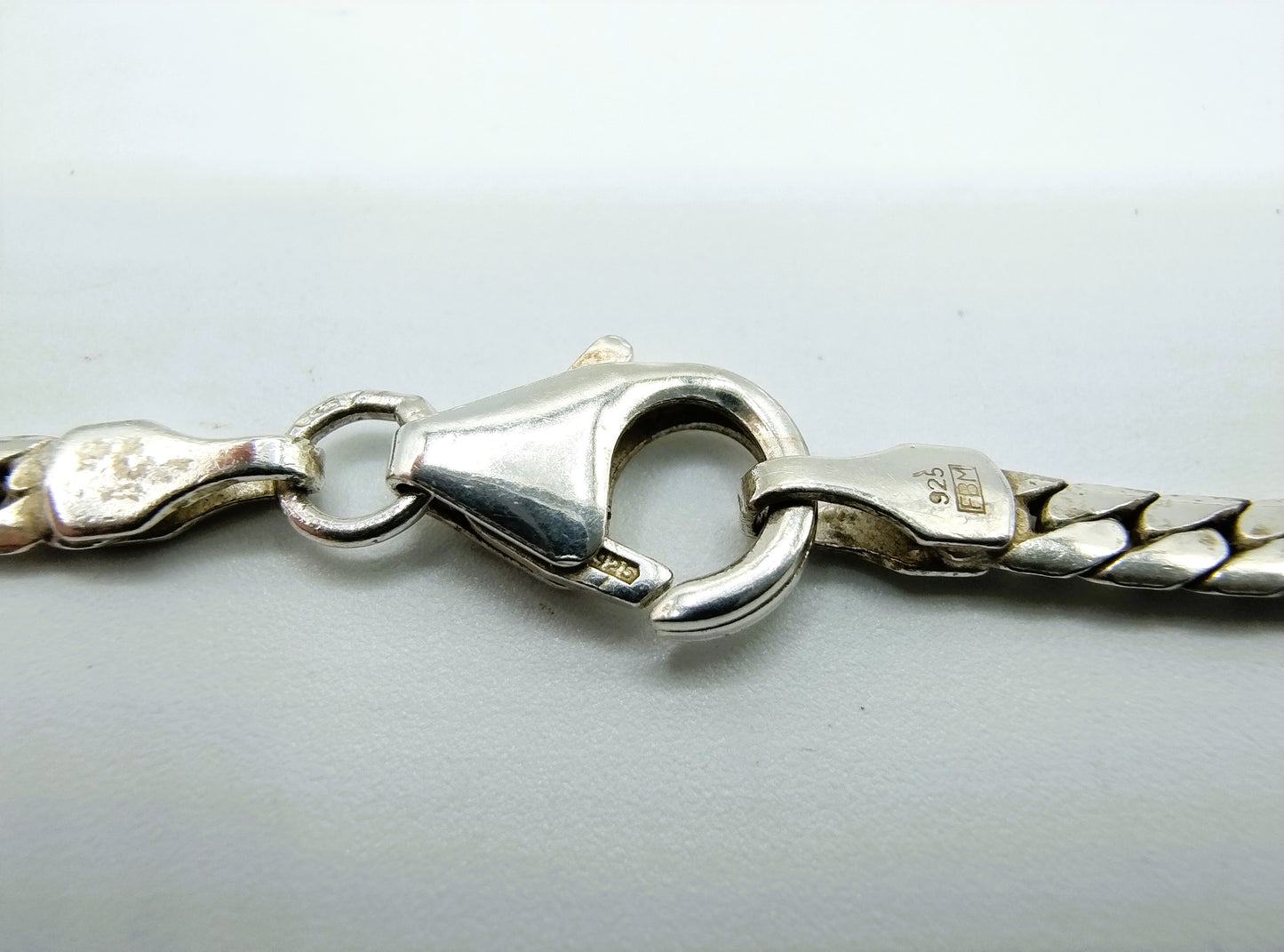 Silberkette, 45,5 cm, 925