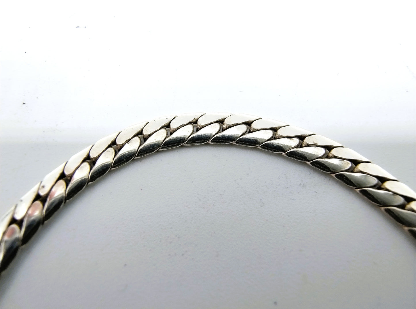 Silberkette, 45,5 cm, 925