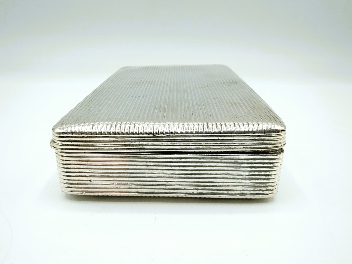Silver tobacco box, JA de Haas, Amsterdam, 1811