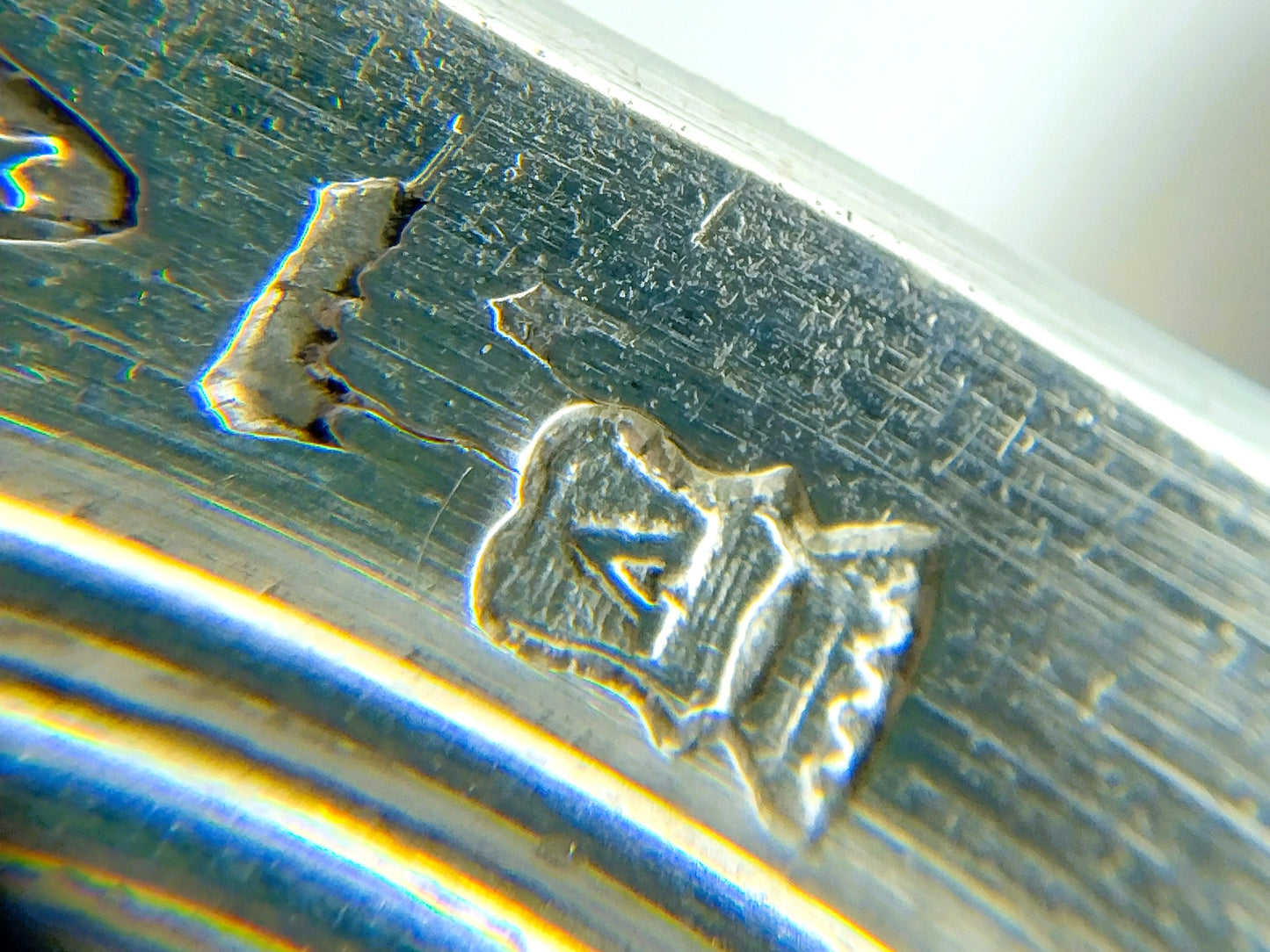 Silver tobacco box, JA de Haas, Amsterdam, 1811