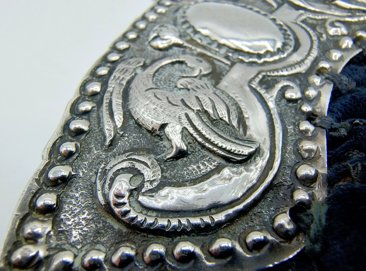 Silver buckle bag, LJ Ringnalda, Bolsward, 1753