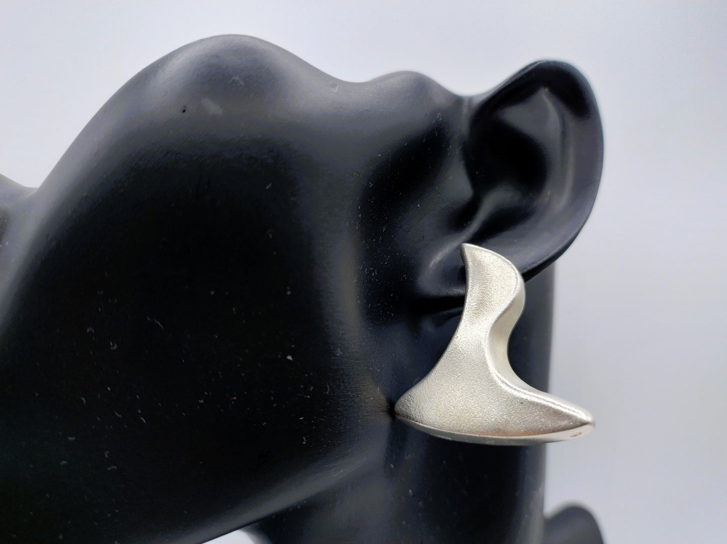 Silver design bracelet + earrings, Mart Visser, Netherlands