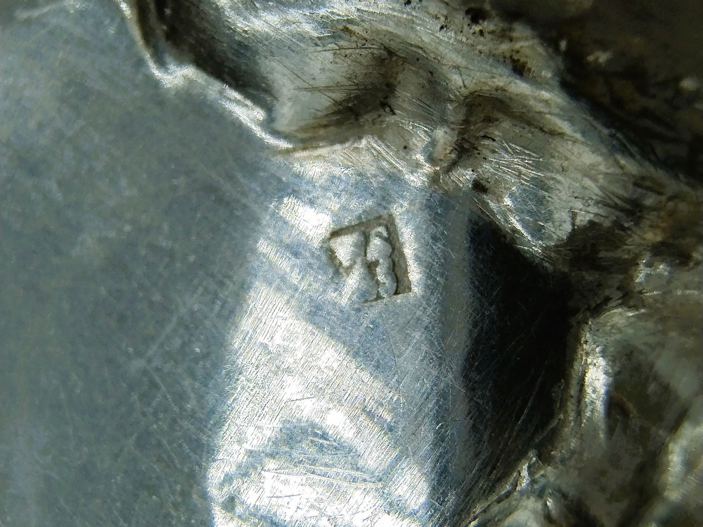 Silberne Pfefferminzdose, WJ Stekelenburg, Schoonhoven, 1862