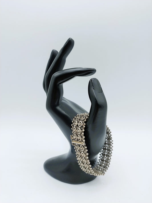 Vintage Silberarmband, 835, 19,5 cm.
