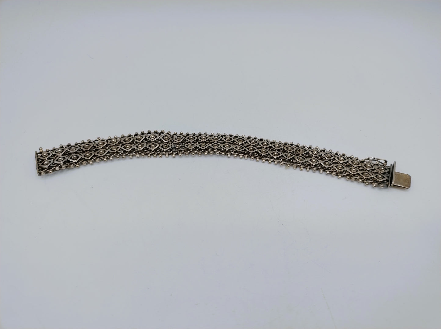 Vintage zilveren armband, , 835, 19,5 cm.