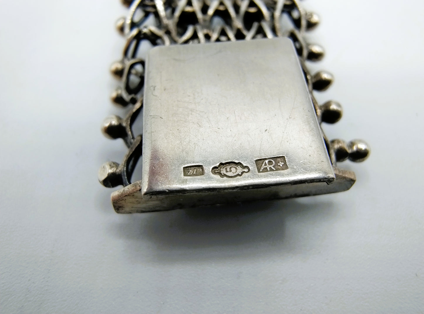 Vintage zilveren armband, , 835, 19,5 cm.