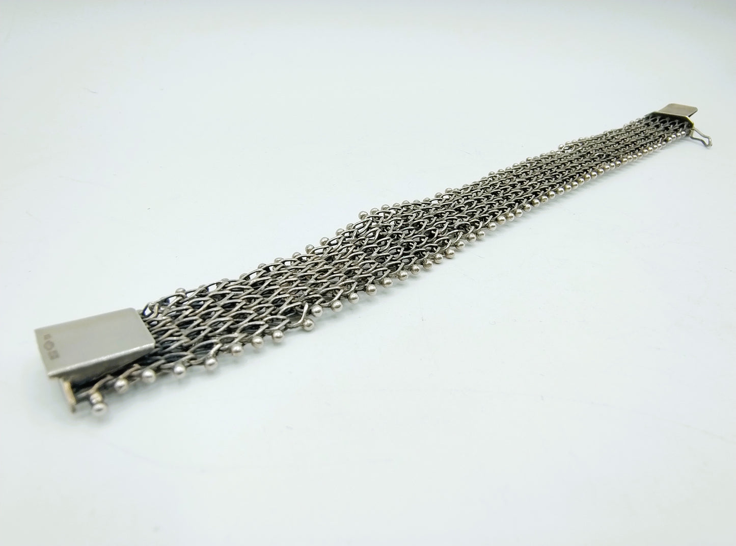 Vintage zilveren armband, , 835, 19,5 cm.