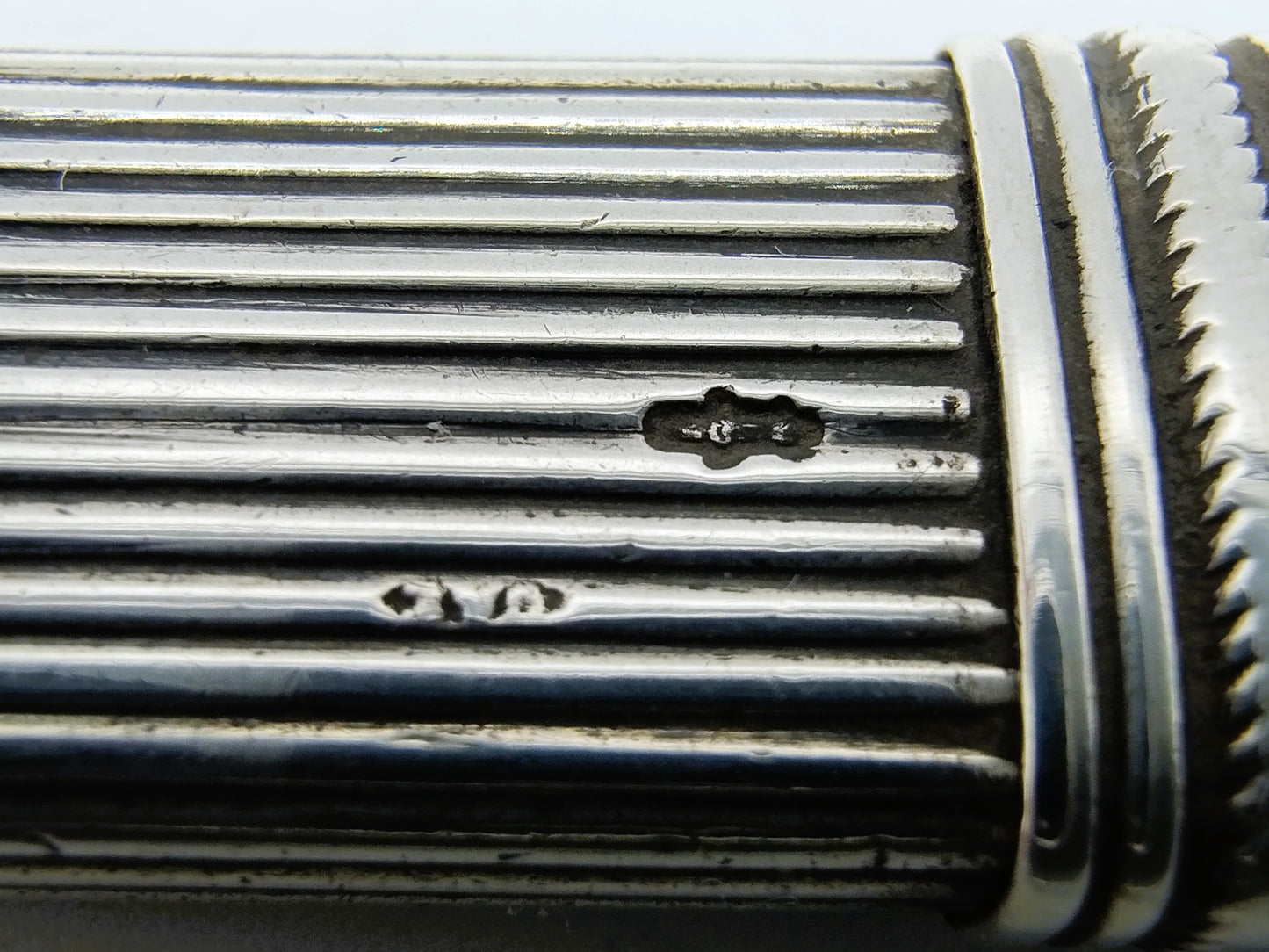 Silver needle case, JH van Denderen, Wildervank / Oude Pekela, 19th century