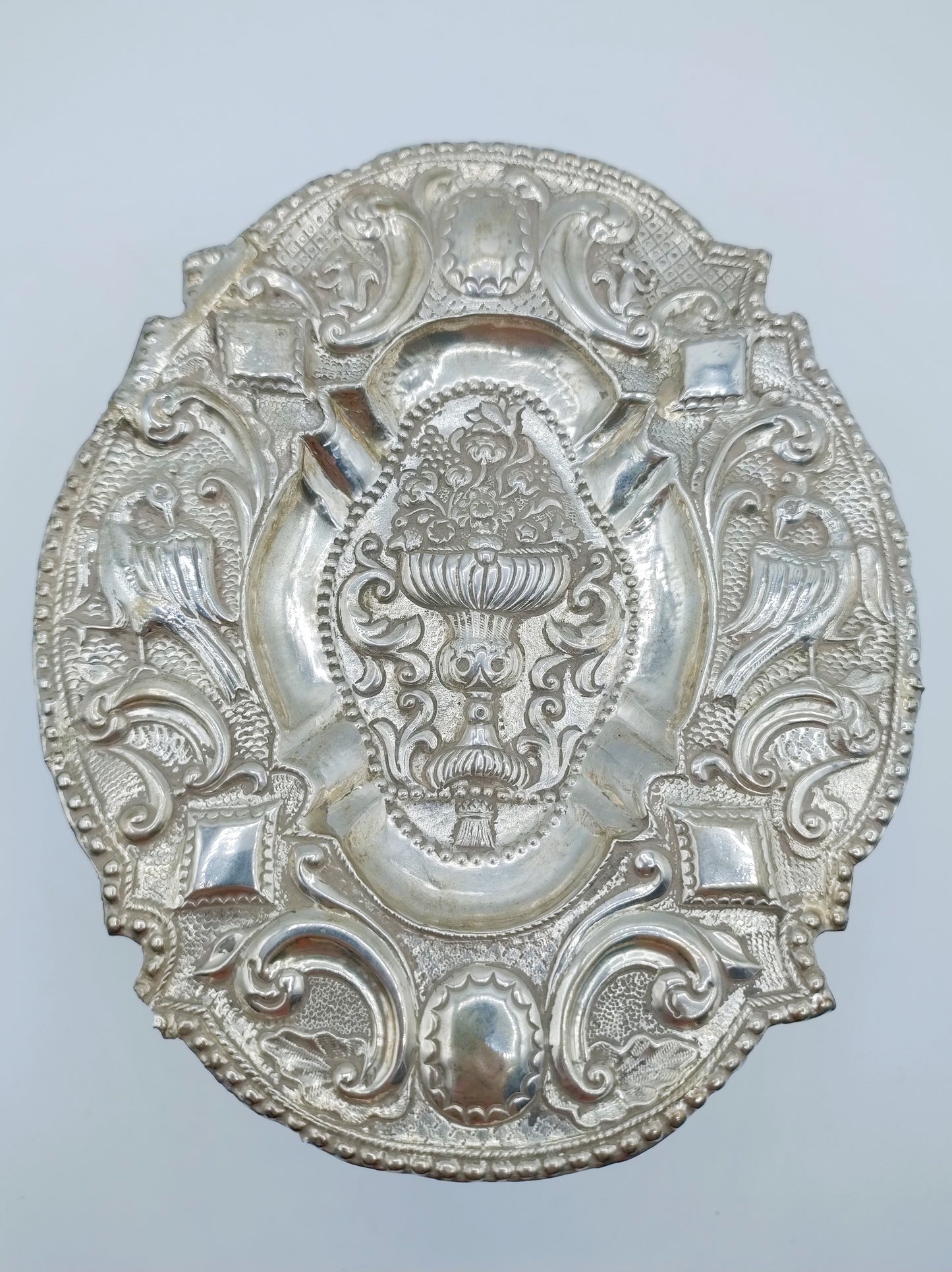 Zilveren suikertafeltje, P. Feyens, Leeuwarden, ca. 1745