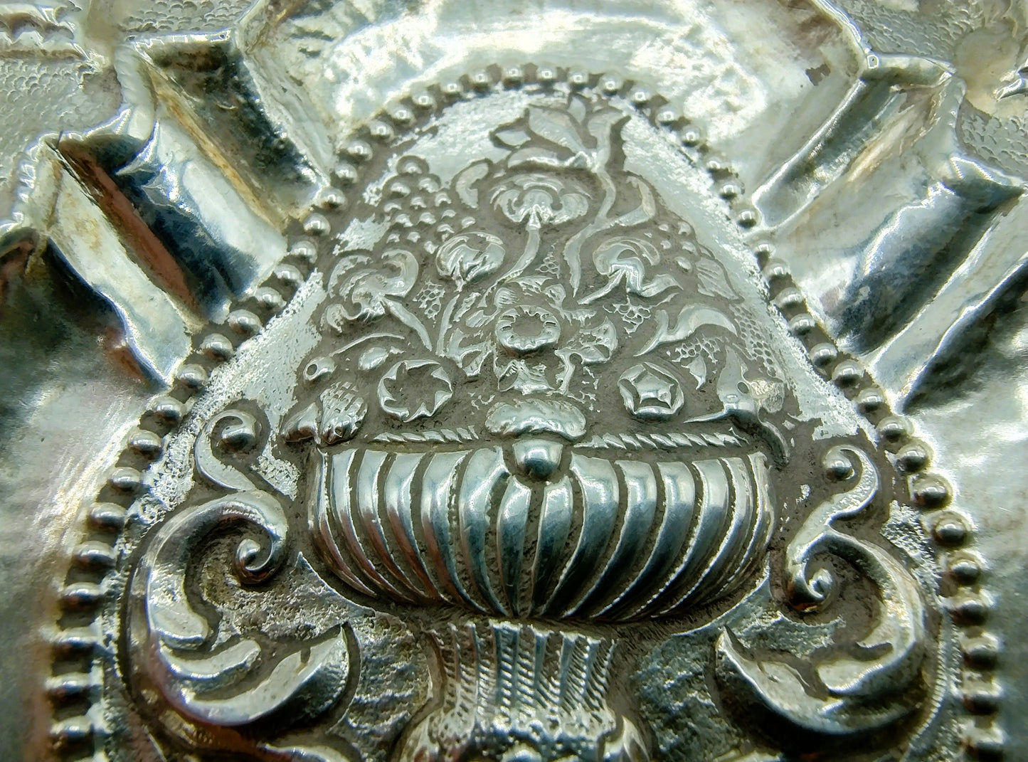 Zilveren suikertafeltje, P. Feyens, Leeuwarden, ca. 1745