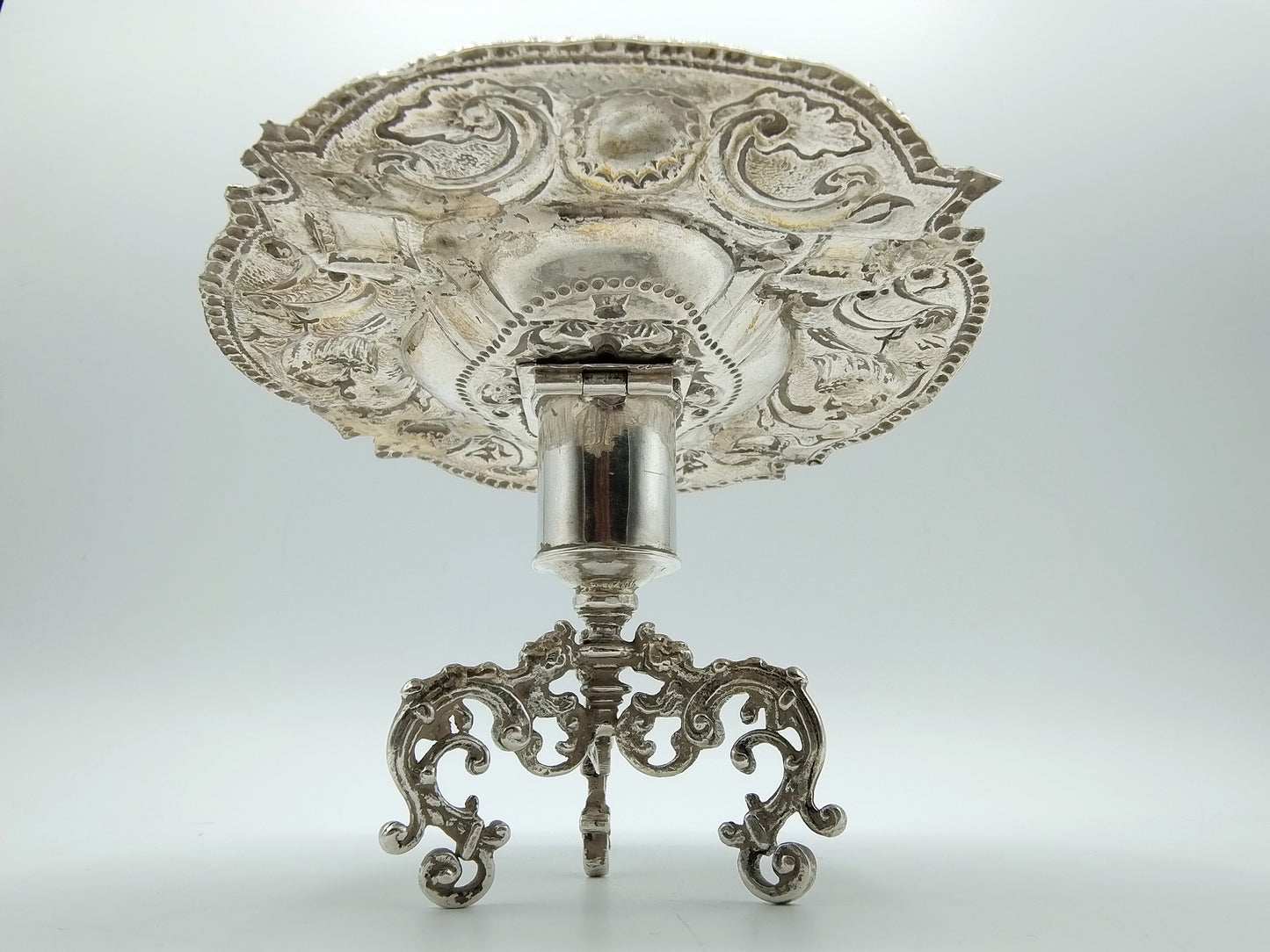 Zilveren suikertafeltje, P. Feyens, Leeuwarden, ca. 1745