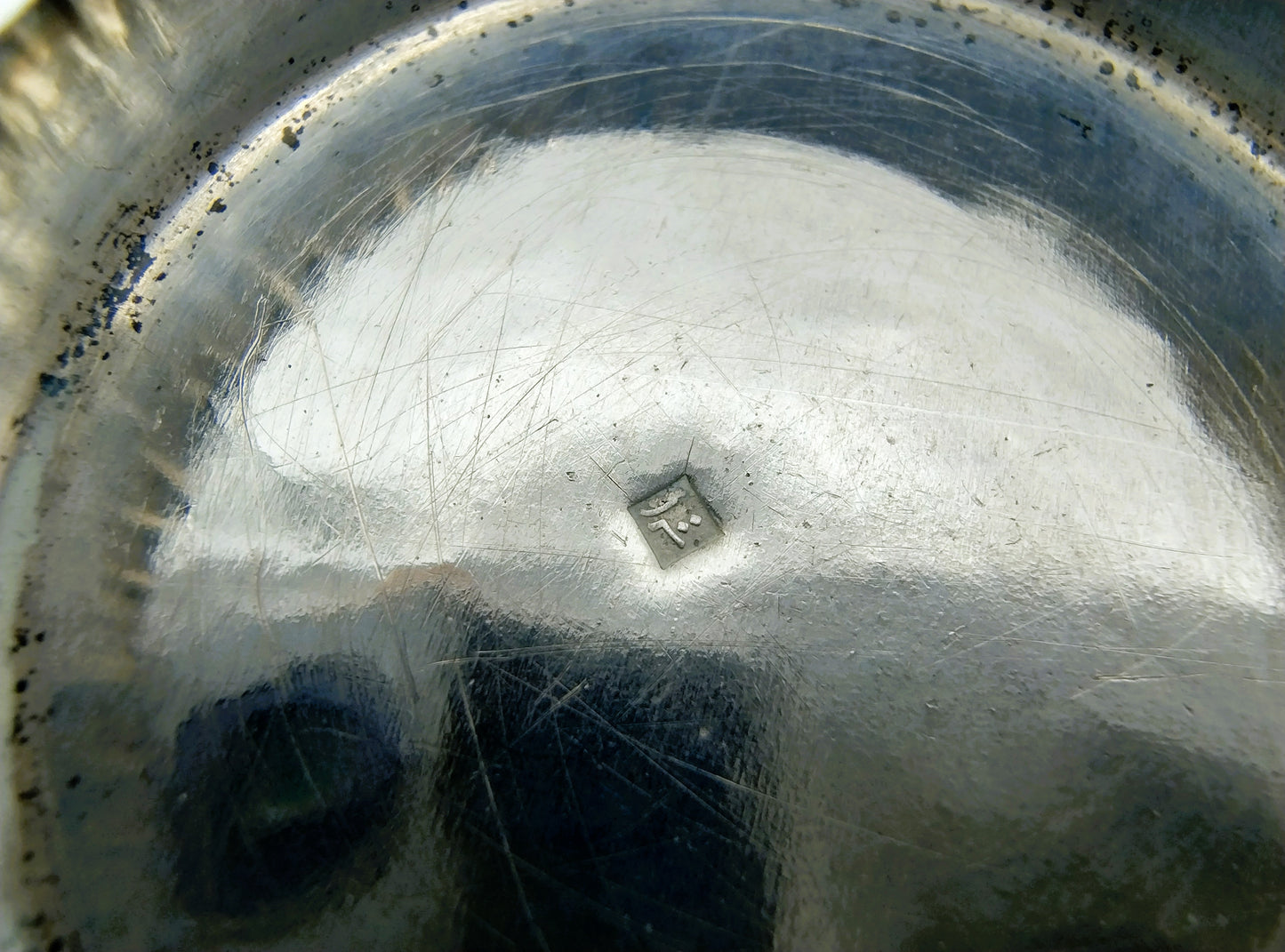 Silver pill box, Egypt