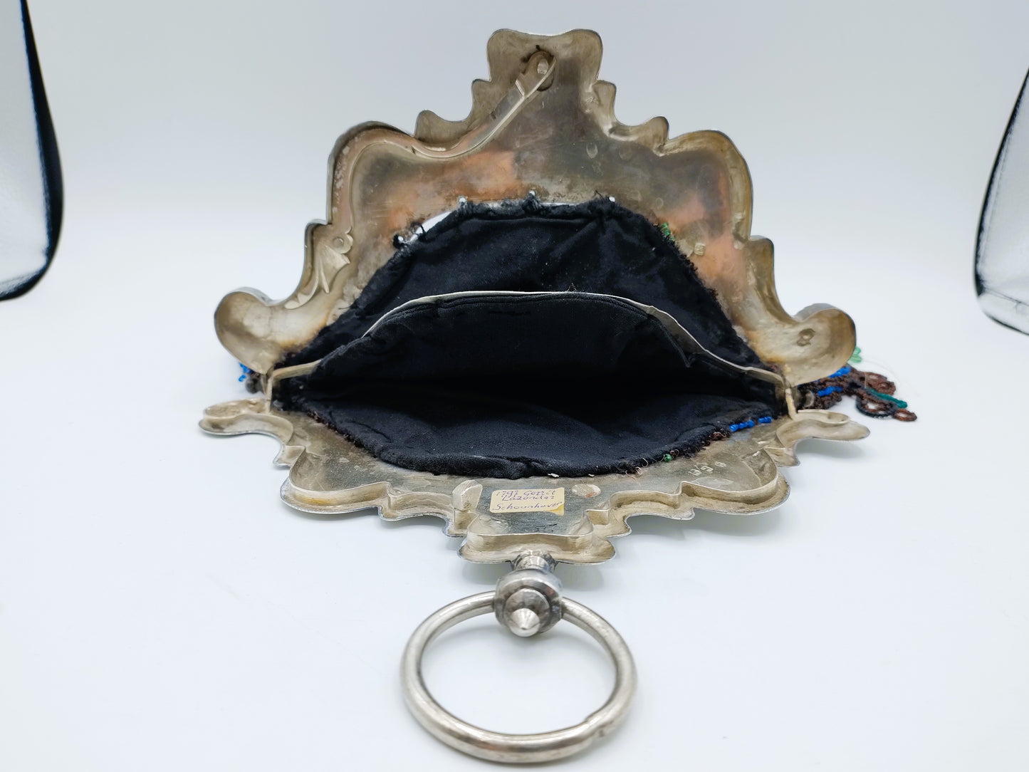 Silver purse bracket (parrots), G. Lazonder Schoonhoven, 1797