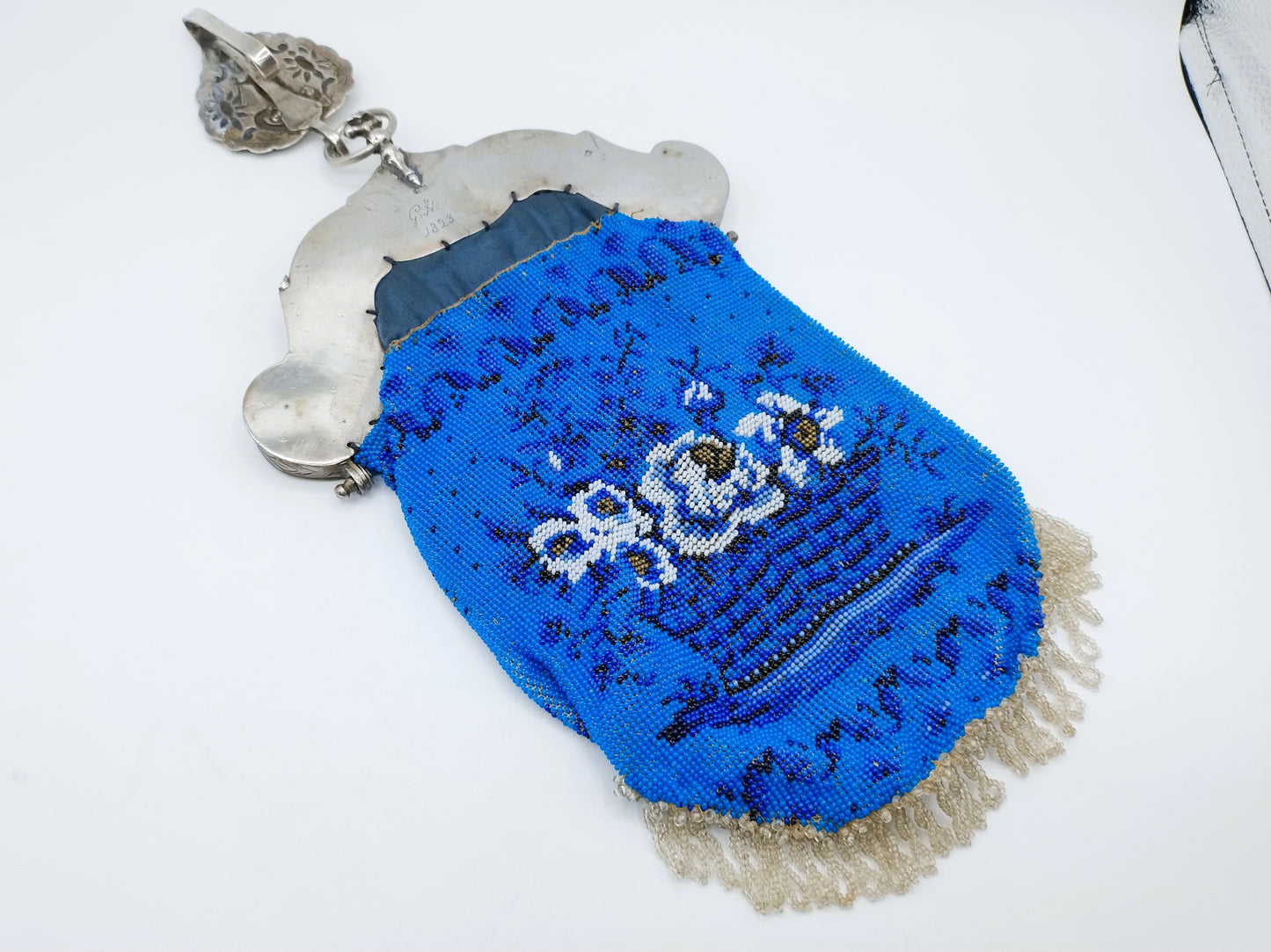 Silver purse clasp with skirt hook, H. van der Heyden, Leeuwarden, ca. 1800