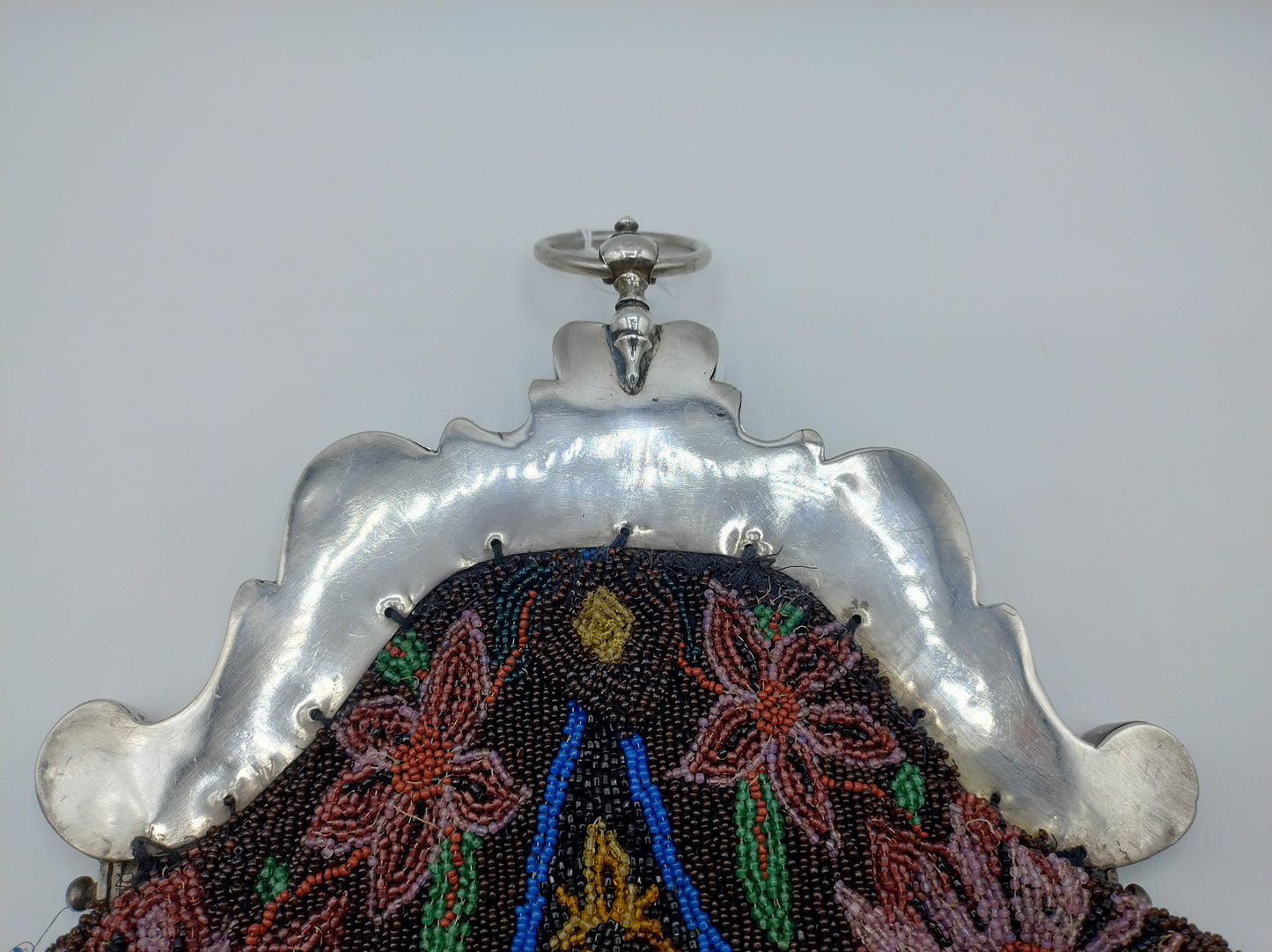 Silver purse bracket (parrots), G. Lazonder Schoonhoven, 1797