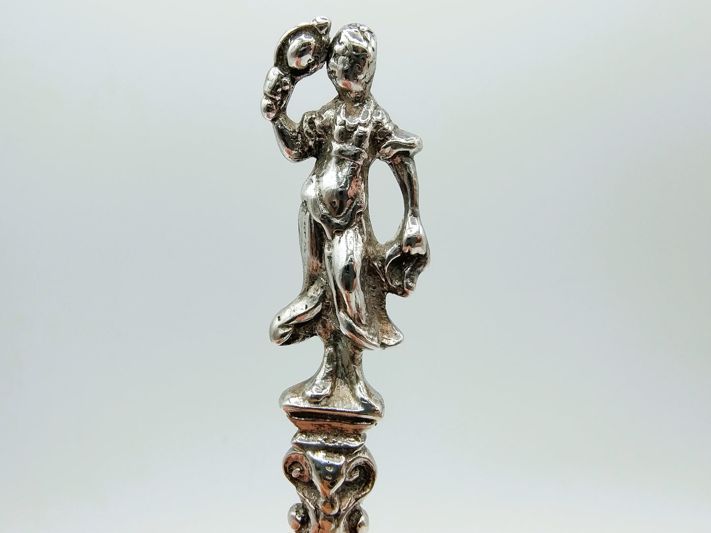 Silberner Beilagenlöffel, Leeuwarden, ca. 1734