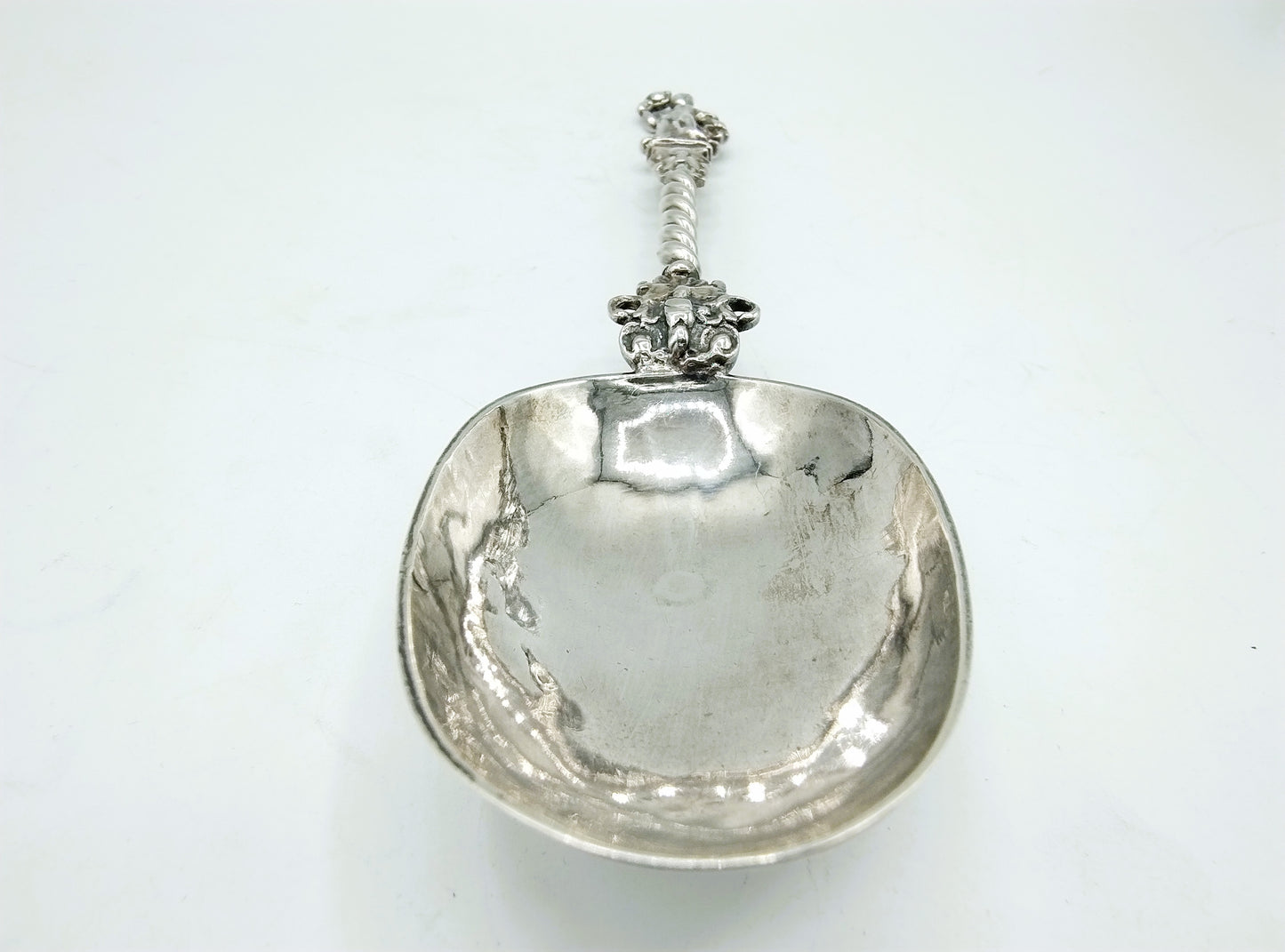 Silberner Beilagenlöffel, Leeuwarden, ca. 1734