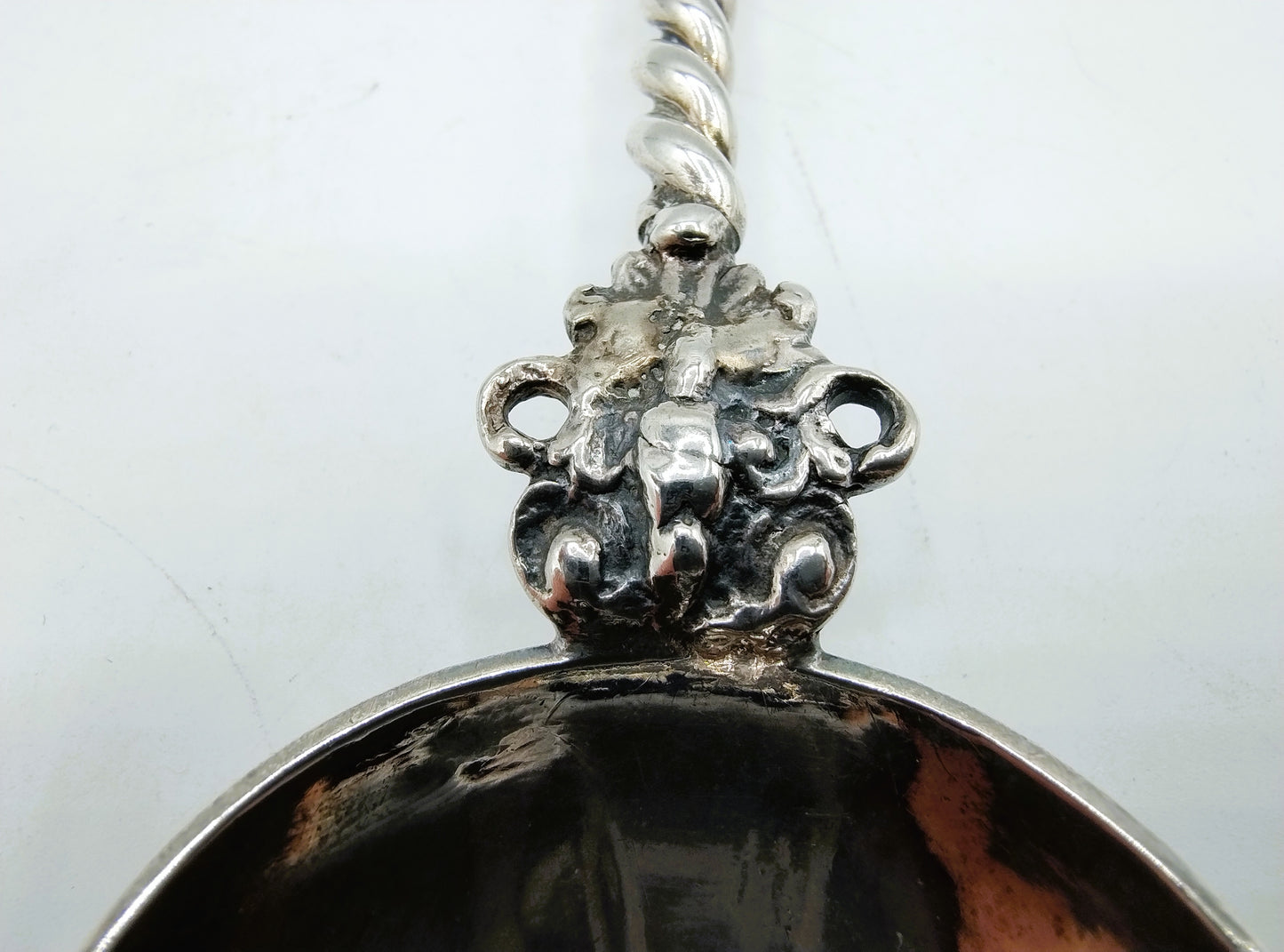 Silberner Beilagenlöffel, Leeuwarden, ca. 1734