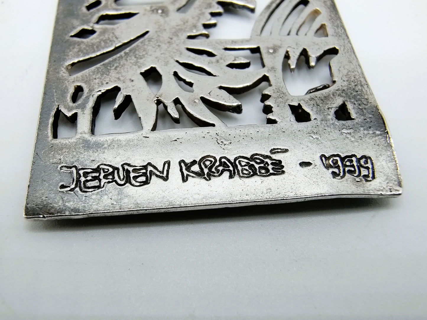 Silver pendant / brooch, Jeroen Krabbé, 925