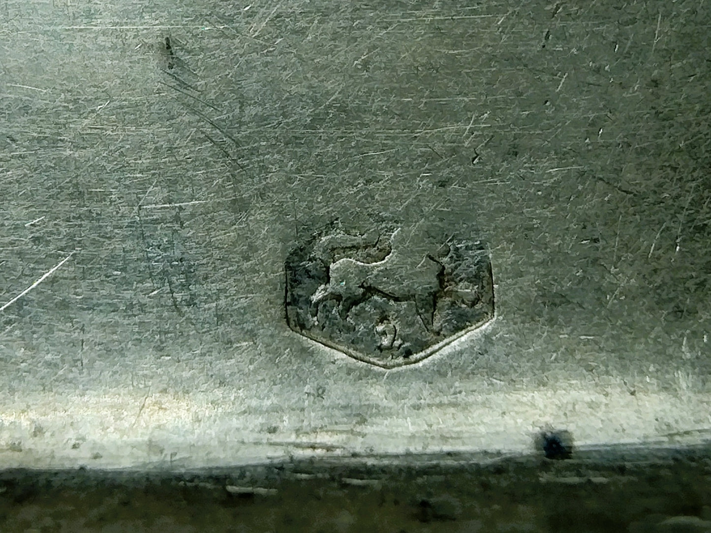 Silver tobacco box, E. Denekamp, Schoonhoven, 1838