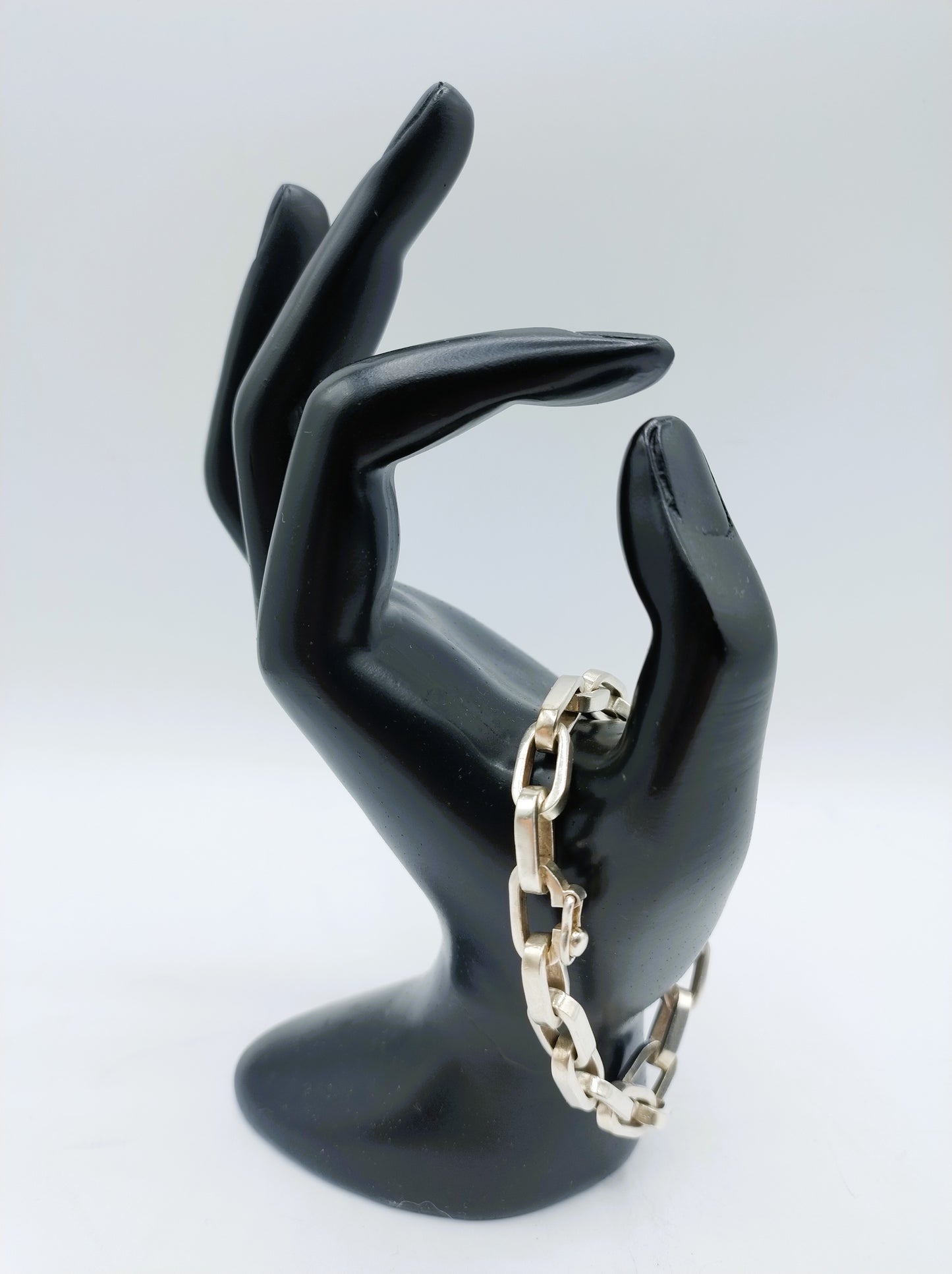 Zilveren 'close forever' armband, 19 cm, 925