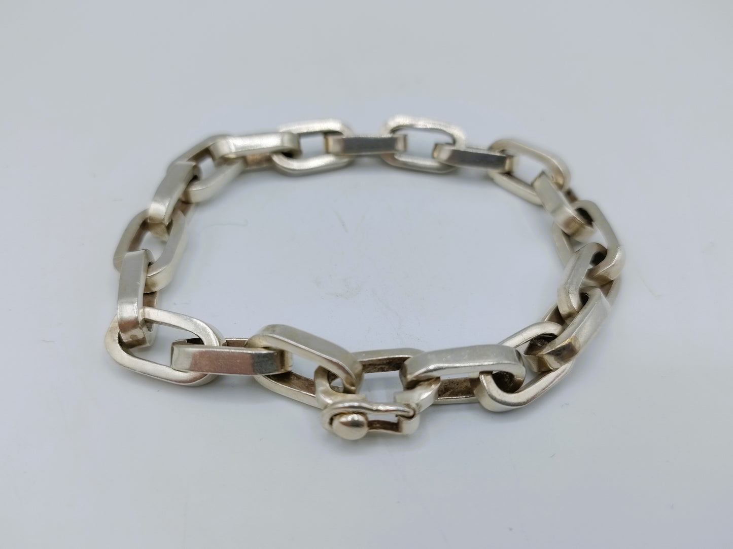 Zilveren 'close forever' armband, 19 cm, 925