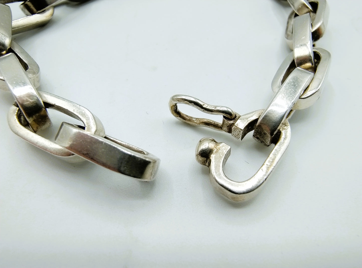 Zilveren 'close forever' armband, 19 cm, 925