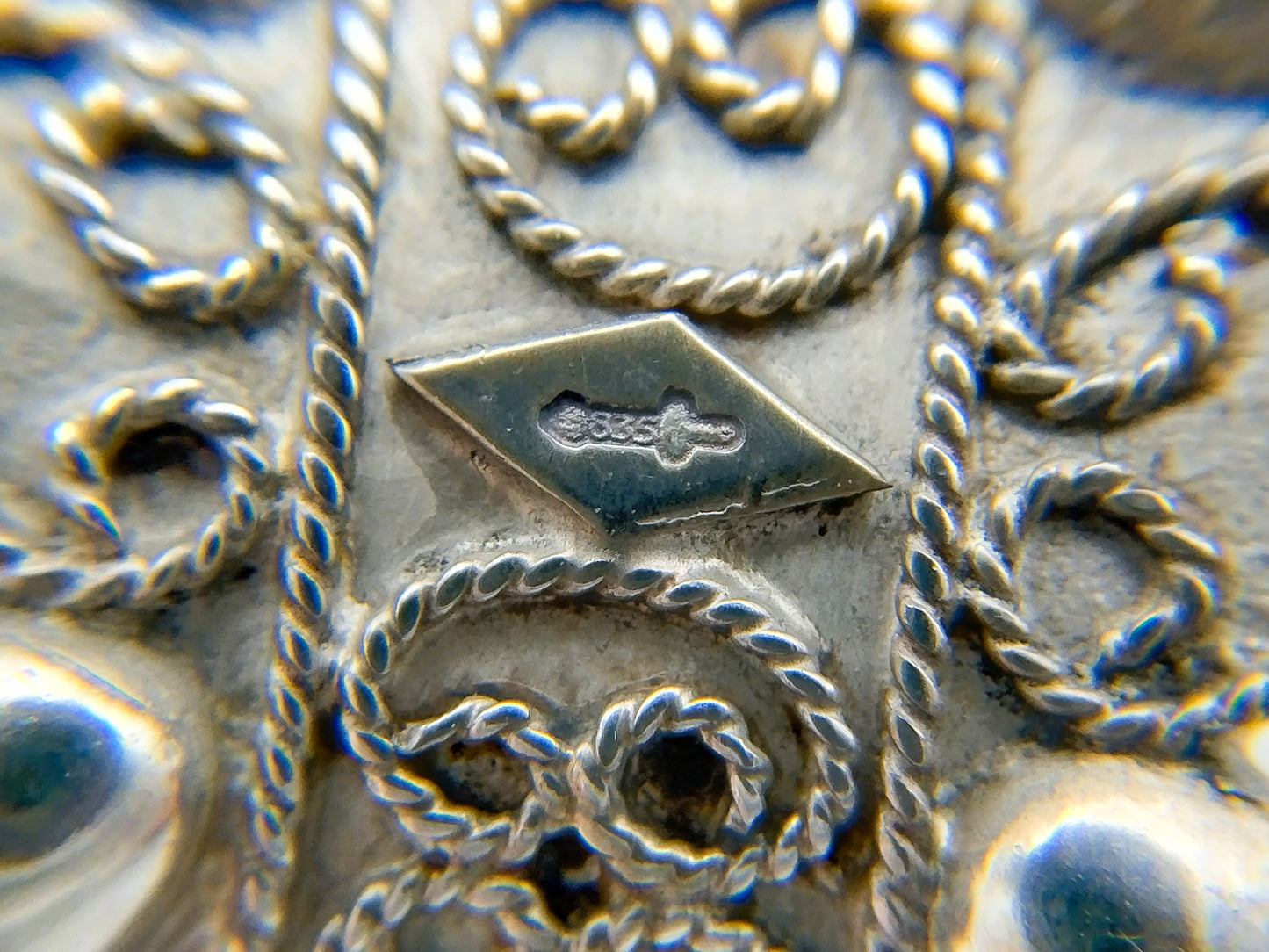 Zilveren Zeeuwse dopring, Ceesanne, Middelburg, 20 mm.
