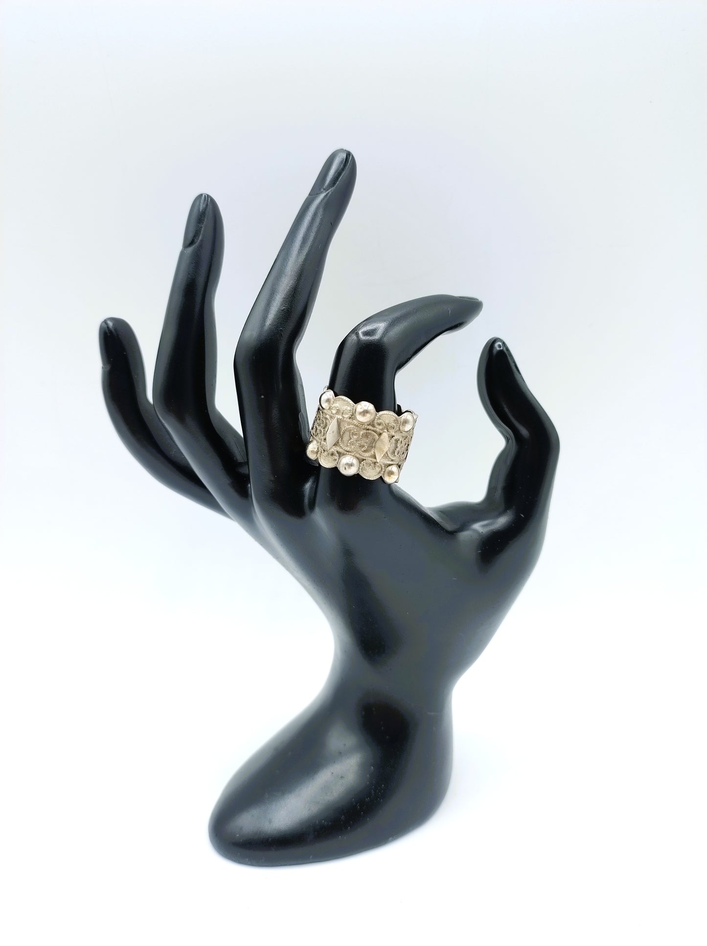 Silver Zeeland cap ring, Ceesanne, Middelburg, 20 mm