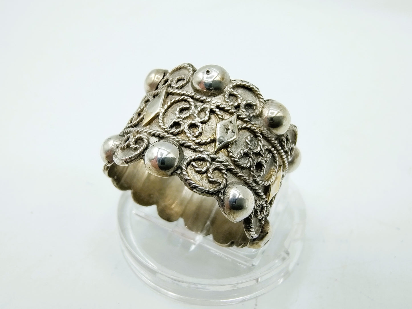 Silberner Zeeland-Mützenring, Ceesanne, Middelburg, 17,5 mm.