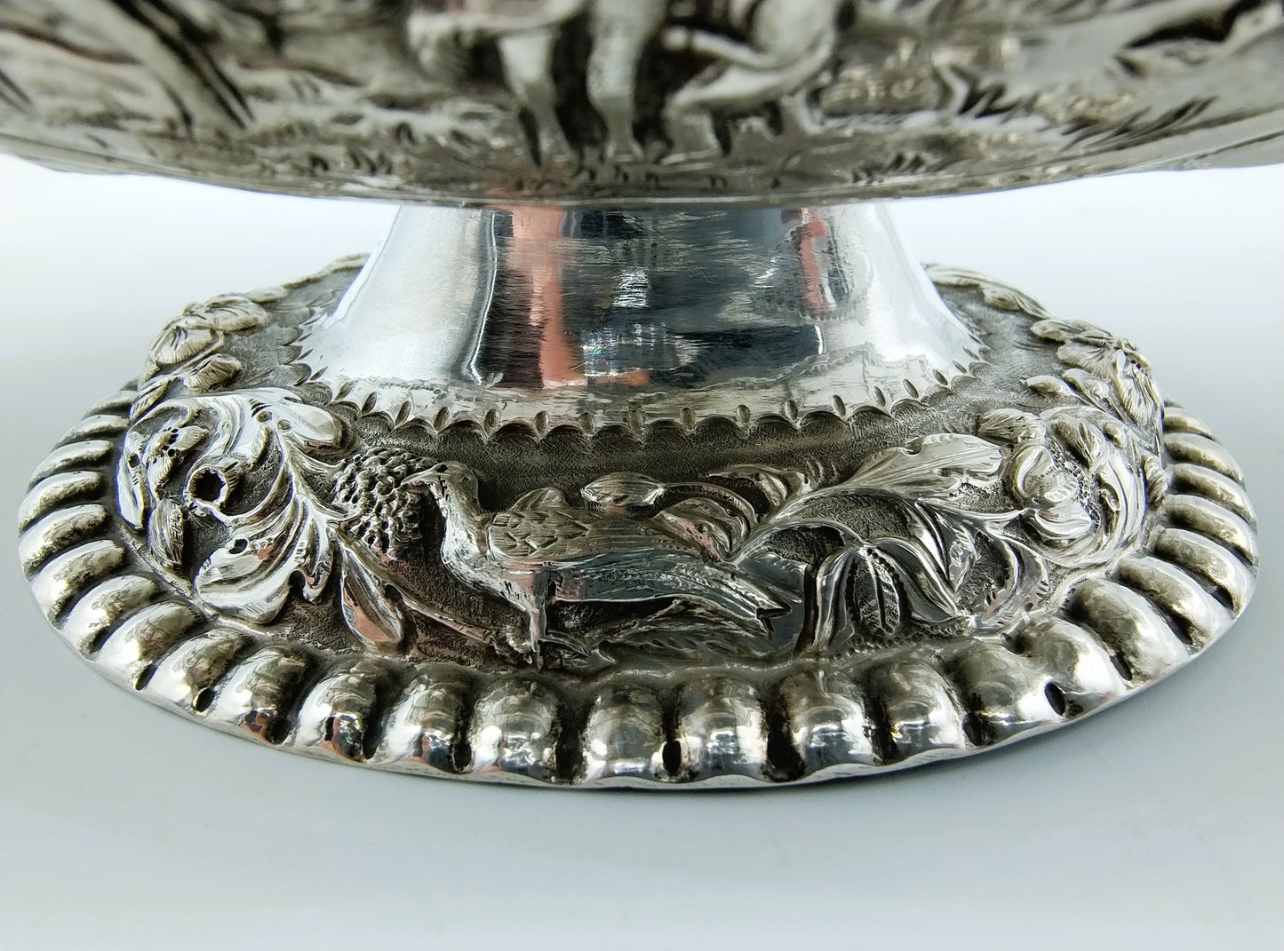 Silberne Schnapsschale, L. van Manen, Sneek, 1857