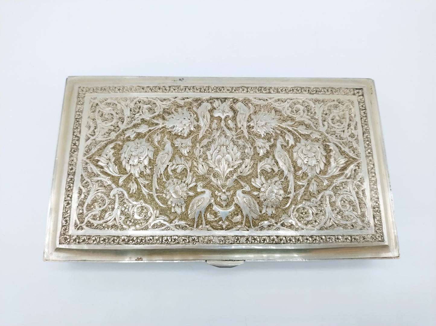 Zilveren bewaardoos, Fadavi, Isfahan, Perzië.