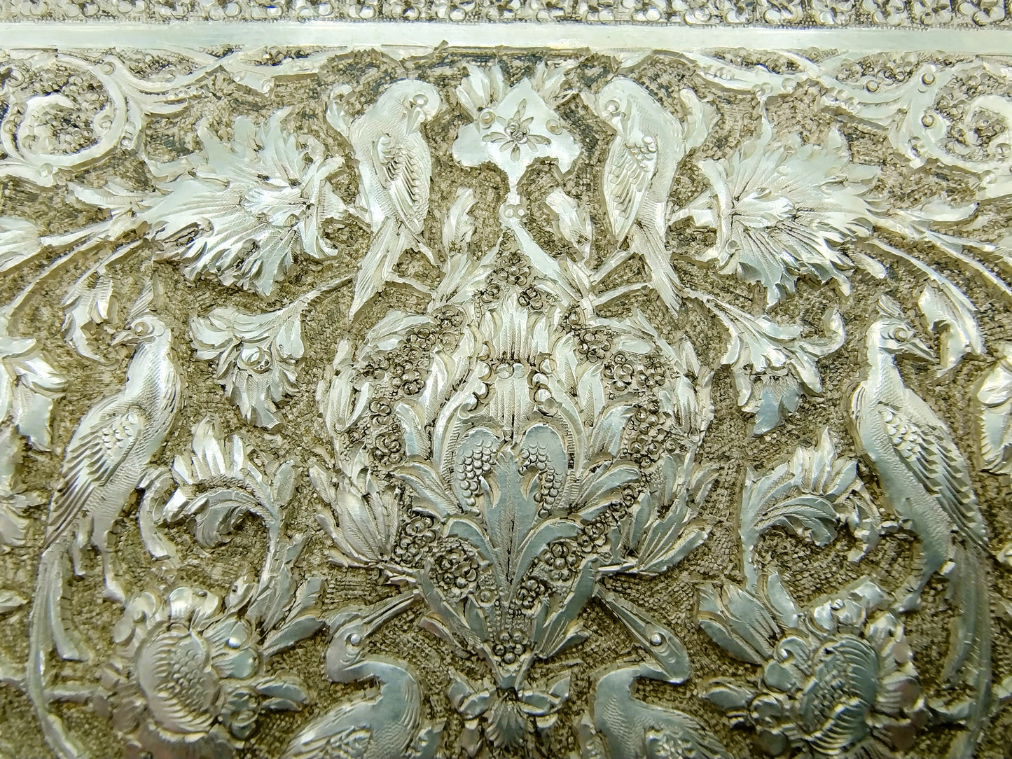 Zilveren bewaardoos, Fadavi, Isfahan, Perzië.