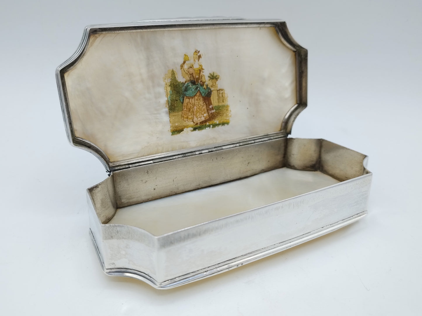 Silver tobacco box, Amsterdam (?), 18th century