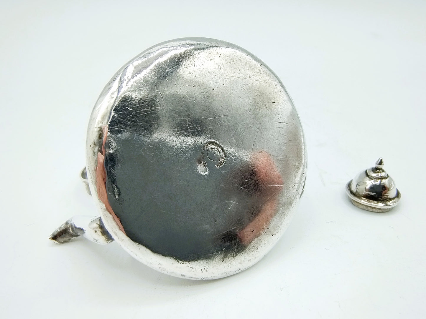 Silver miniature kettle, Lodewijck Eylof (?), Amsterdam, ca. 1680