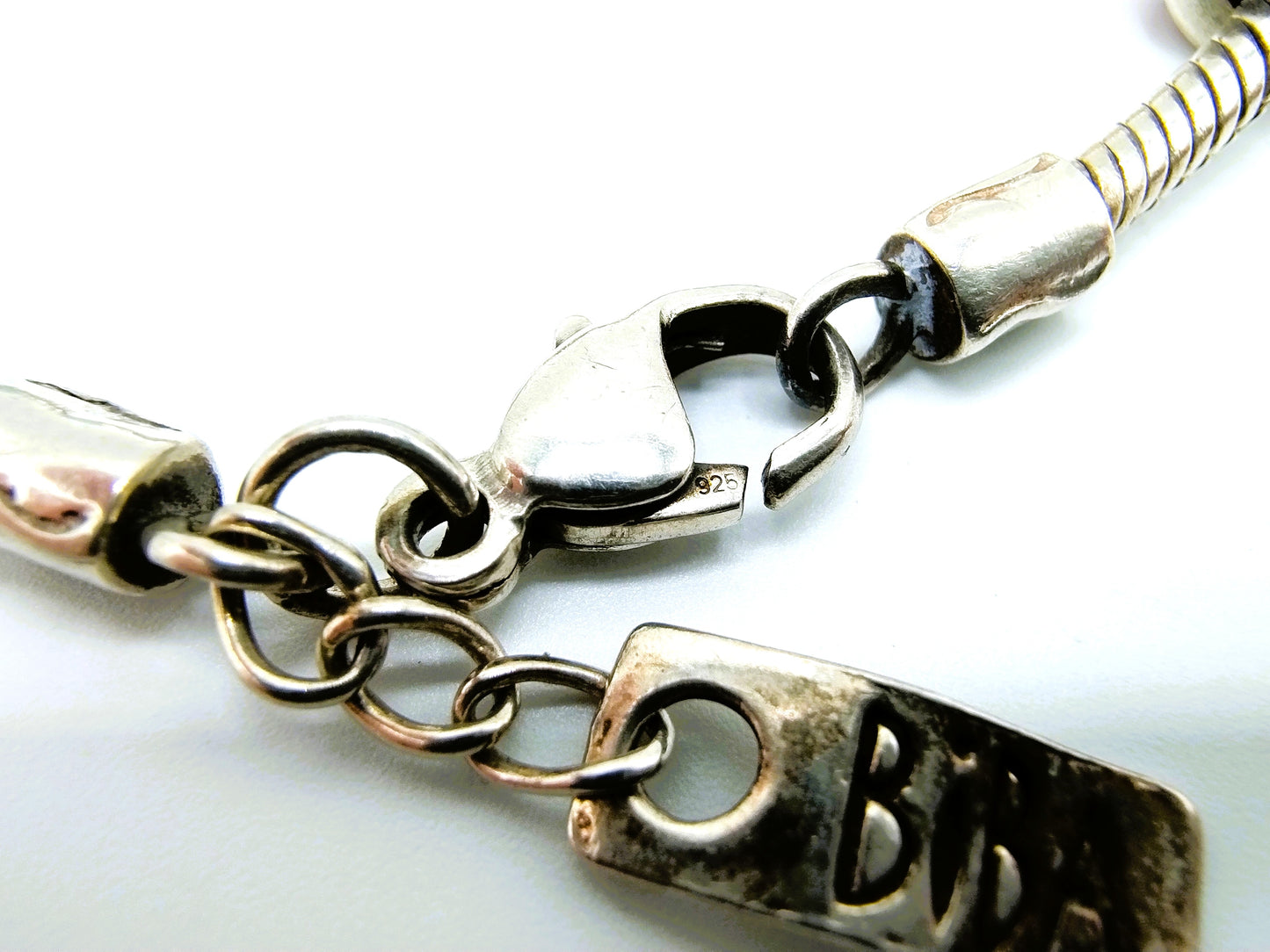 Zilveren bedelarmband, Biba, 21 cm