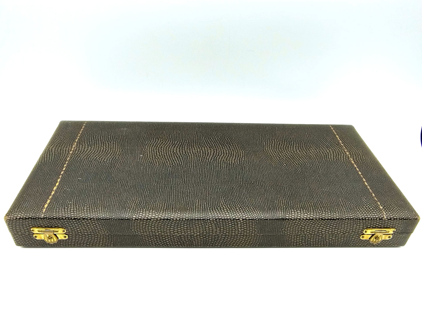 12-Delige lepelset in luxe cassette, Fa. Bijkamp & Co, Steenwijk