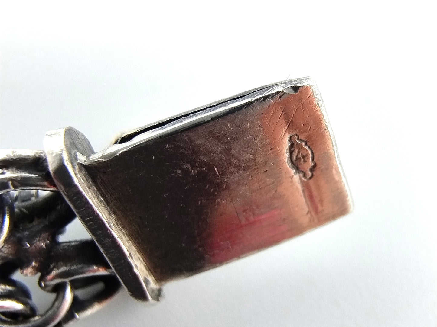 Zilveren armband bezet met Zeeuwse knopjes, 19,5 cm