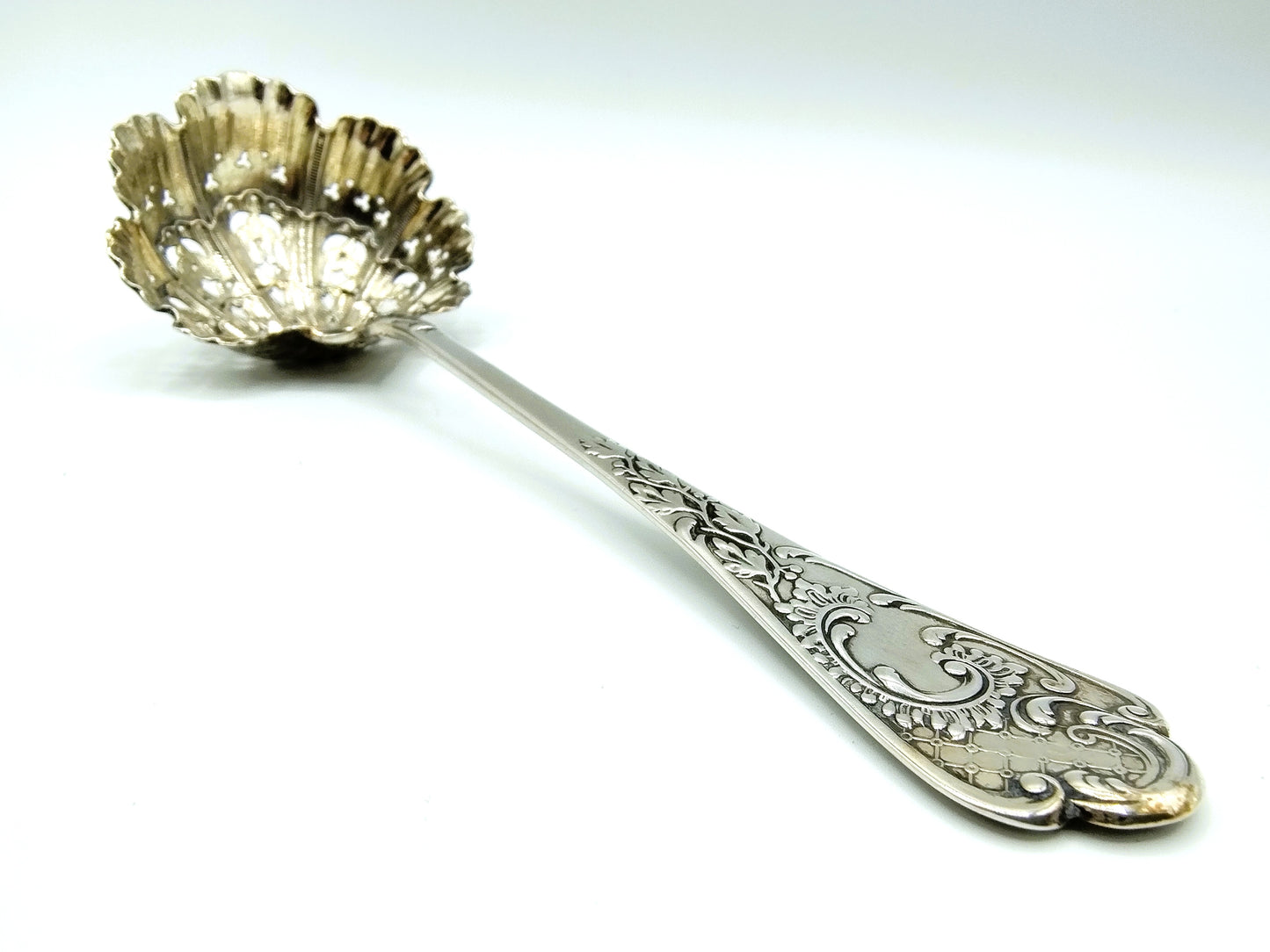 Silver spreading spoon, Bruckmann & Söhne, Heilbronn, Germany
