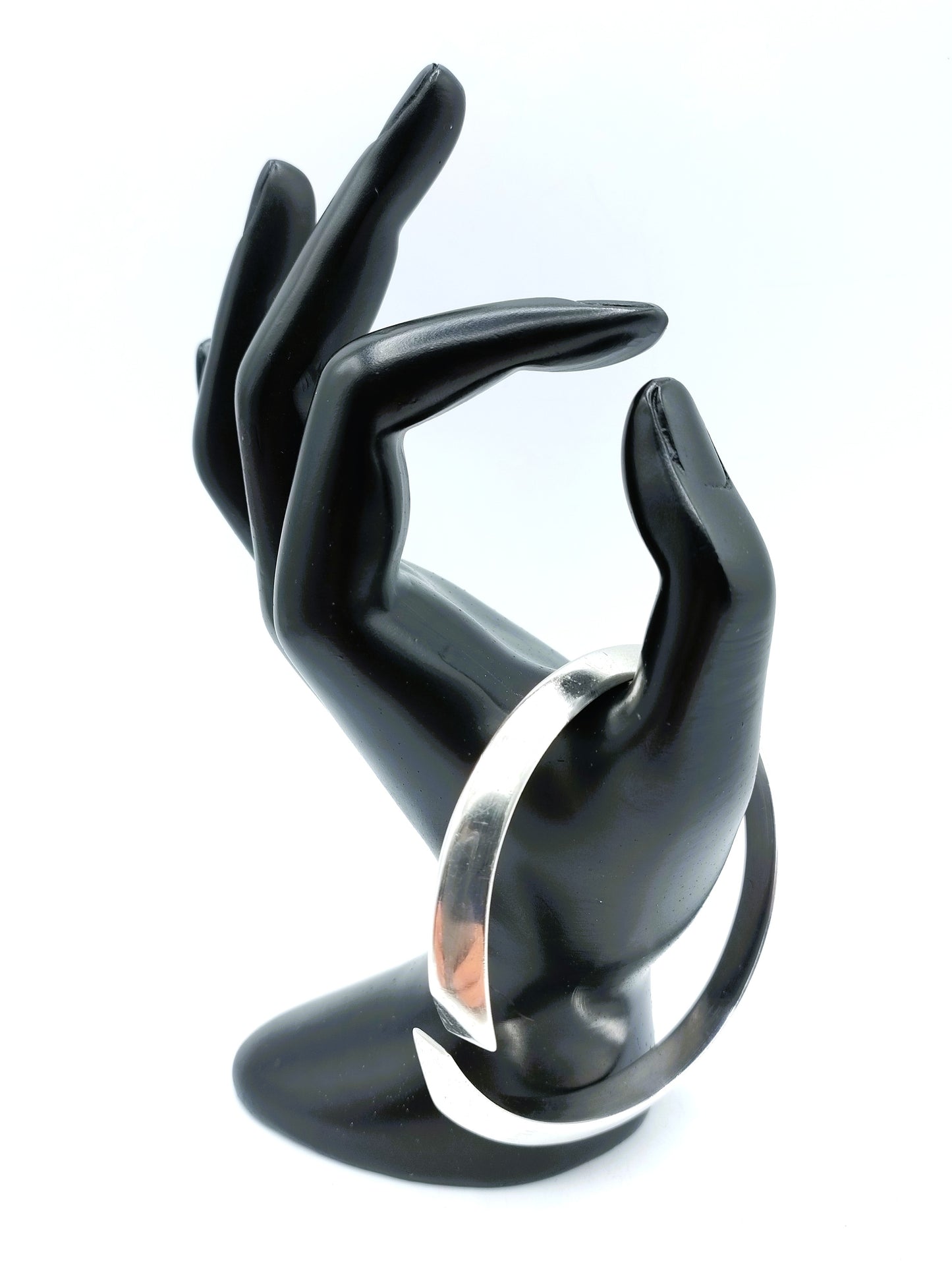 Silver design bracelet, 23 cm